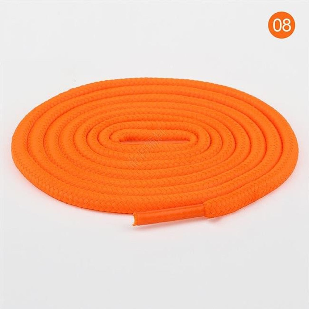 100cm/150cm Long of Round Shoelaces Shoe Strings Shoe Laces Cord Ropes for Boots Sneakers Unisex Rope Multi Color Waxed