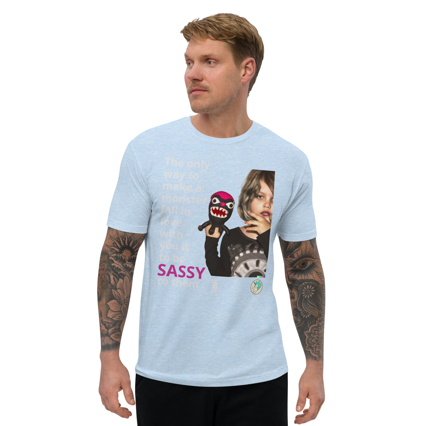 Sassy Girl Monster - Short Sleeve T-Shirt